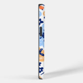 GEPERSONALISEERDE WITTE BLOEMEN SCANDI WILDE BLOEM Case-Mate iPhone CASE (Achterkant / Rechts)