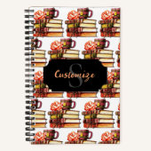 Gepersonaliseerde witte boeken en thee (Voorkant)