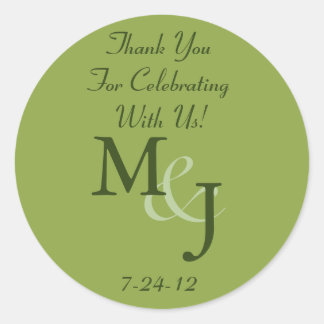 Gepersonaliseerde Witte Daisy Bruiloft Favor Label