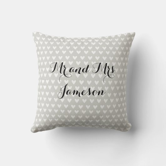 Gepersonaliseerde witte doves Weddenschap Gift Cus Kussen (Achterkant)