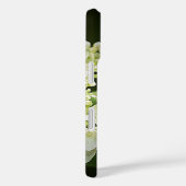 Gepersonaliseerde Witte Hydrangea Bloem iPhone Cas Case-Mate iPhone Case (Achterkant / Rechts)