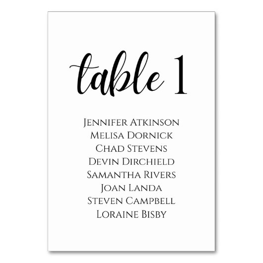 Gepersonaliseerde witte moderne elegantie bruiloft kaart (Voorkant)