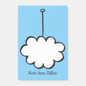 Gepersonaliseerde Wolk op een Koord Post-it® Notes (Voorkant)