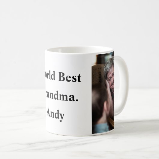 Gepersonaliseerde World Best Gma Coffee Mok (Voorkant rechts)