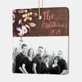 Gepersonaliseerde XMAS Ornament Cotton Branch op D (Links)