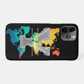 Gepersonaliseerde Y Initiaal Silver Monogram Jouw  Case-Mate iPhone Case (Achterkant (horizontaal))