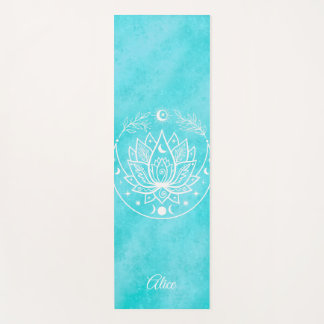 Gepersonaliseerde Yoga Mat Meditatie Gift Vrouwen