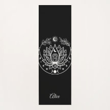 Gepersonaliseerde Yoga Mat Meditatie Gift Vrouwen