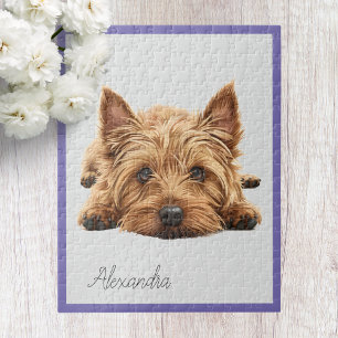 Gepersonaliseerde Yorkie Jigsaw Puzzel