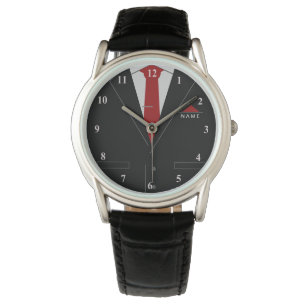 Gepersonaliseerde zakelijke horloge met aangepaste