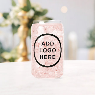 Gepersonaliseerde zakelijke Logo Naam Adres Websit Blikvorm Glas