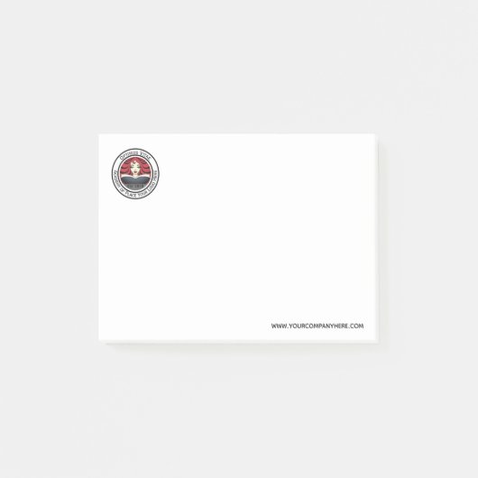 Gepersonaliseerde Zakelijke Post-it® Notes (Voorkant)