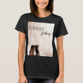 Gepersonaliseerde zakelijke T-shirt laarzen land r (Voorkant)