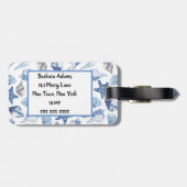 Gepersonaliseerde Zee Life Baggage Bagagelabel (Achterkant horizontaal)