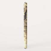 Gepersonaliseerde zee oceaangolven navy blue natuu Case-Mate iPhone case (Achterkant/rechts)