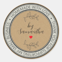 Gepersonaliseerde zelfgemaakt met liefde