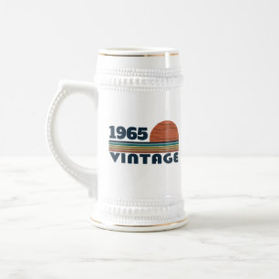 Gepersonaliseerde zestig  60ste verjaardagscadeaus bierpul