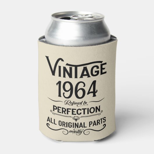 Gepersonaliseerde zestig 60ste verjaardagscadeaus blikjeskoeler (Blikje Voorkant)