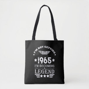 Gepersonaliseerde zestig 60ste verjaardagscadeaus draagtas