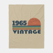 Gepersonaliseerde zestig 60ste verjaardagscadeaus fleece deken (Voorkant)