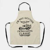 Gepersonaliseerde zestig 60ste verjaardagscadeaus schort (Voorkant)