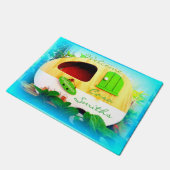 gepersonaliseerde zigeunercasa Thunder_Cove Deurmat (Schuin)