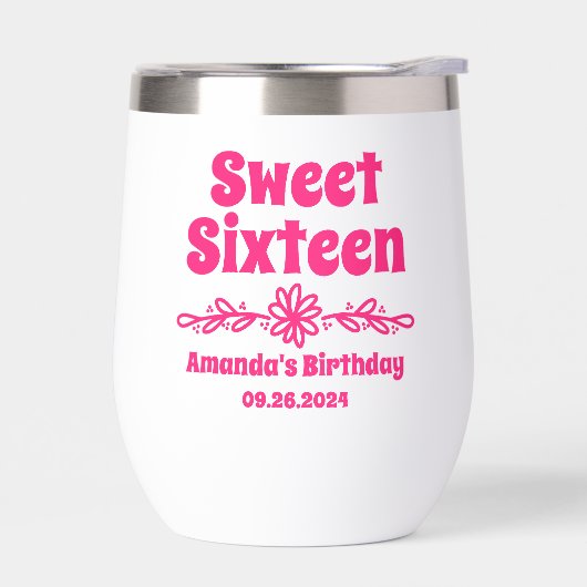 Gepersonaliseerde zoete 16 verjaardagsfeestgunsten (Links)