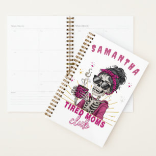 Gepersonaliseerde Zombie Koffie Moe Moeders Club E Planner