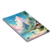 Gepersonaliseerde zomer in Filipijnen Travel Notit Notitieboek (Rechterzijde)