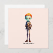 Gepersonaliseerde Zoombie Halloween (Voorkant / Achterkant)