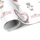 Gepersonaliseerde zurenGift Wrap Cadeaupapier (Rol Hoek)