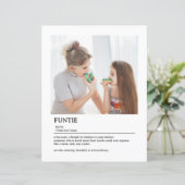 Gepersonaliseerde zuster definitie citaat Wall Art (Staand voorkant)