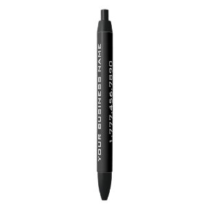 Gepersonaliseerde zwarte GMF Inkt Pen