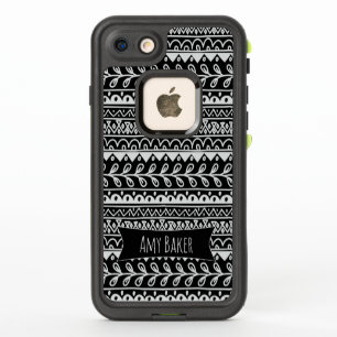 Gepersonaliseerde Zwarte & Witte Rijen van de