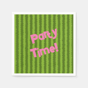 Gepersonoliseerde watermeloen servet