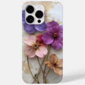 Geperst Bloemen Botanische Print Natuur Case-Mate iPhone Case (Achterkant)