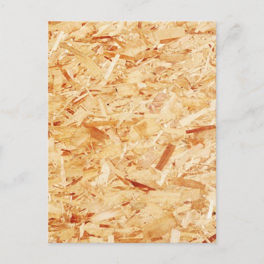 geperst hout briefkaart (Voorkant)