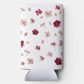 Geperst Rood en Roze Crème, Bloemen Trouwen (Achterkant)