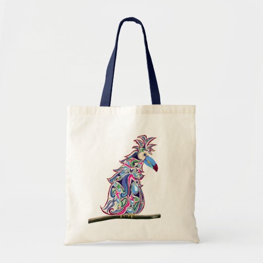 Geperst Tote Bag (Voorkant)