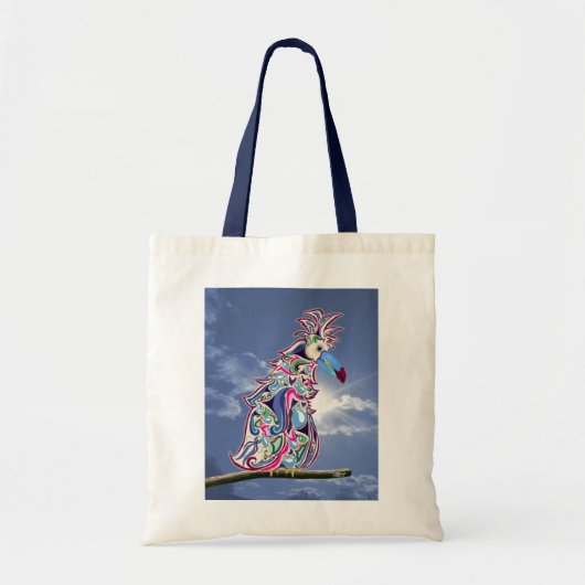 Geperst Tote Bag (Voorkant)