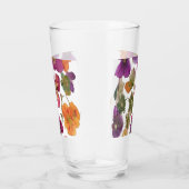  geperste bloemen glas (Rechts)