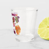  geperste bloemen - shot glas (Rechts)