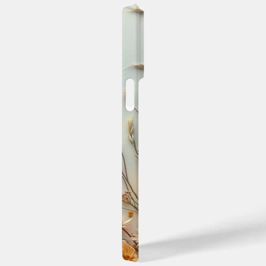 Geperste Wildbloem Artistieke Bloemen Case-Mate iPhone Case (Achterkant / Rechts)