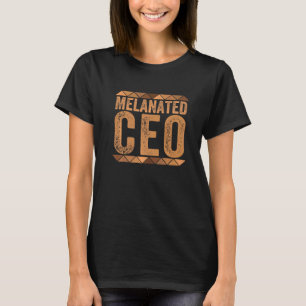 Gepigmenteerde CEO Bedrijfs Eigenaar Afrikaanse Zw T-shirt
