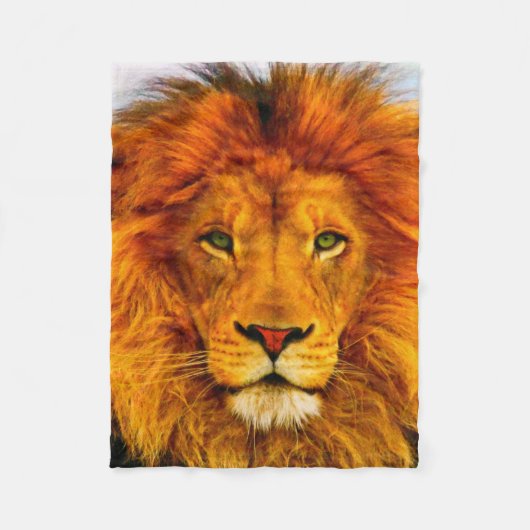 Gepilde groene olievloot fleece deken (Voorkant)