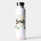 Gepilde ivoren bride waterfles (Links)
