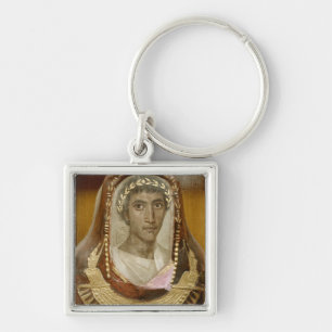 Gepilde mummijn hoesje van Artemidorus Sleutelhanger