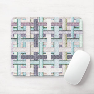 Gepilde schaken in doek of canvas muismat