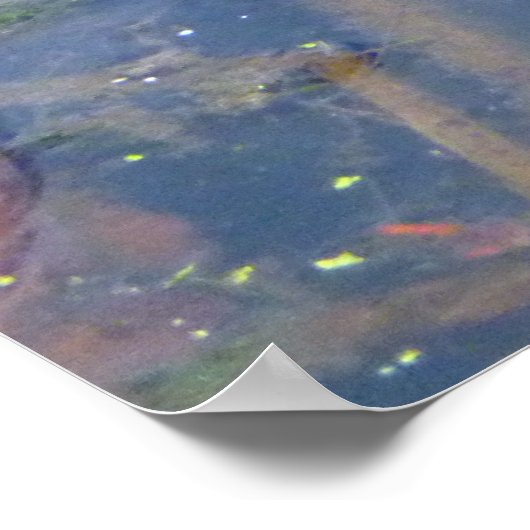 Gepilde schildpadden (schildpadden) poster (Hoek)