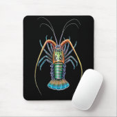Gepilde spiny Lobster Mousepad Muismat (Met muis)